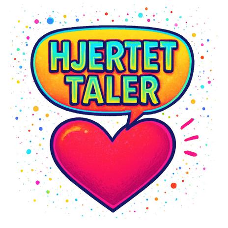 Hjertet taler cover art