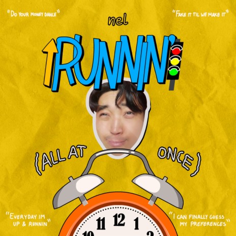 runnin (all at once) cover art