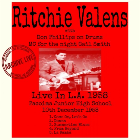 Come On Let’s Go (Live in L.A. 1958) (Live at Pacoima High School, L.A. 10th December 1958 Remastered) cover art