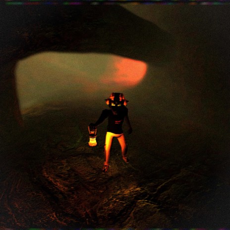Something laying in the deep cover art