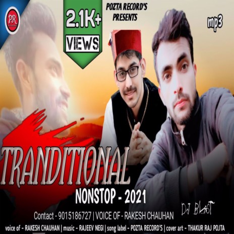 Tranditional Non Stop 2021 (Rakesh Chauhan) cover art