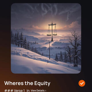 Where's the Equity cover art