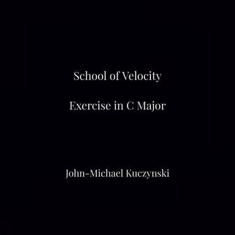 School of Velocity Exercise in C Major cover art