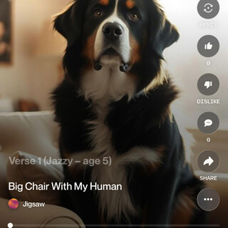 Big Chair With My Human cover art