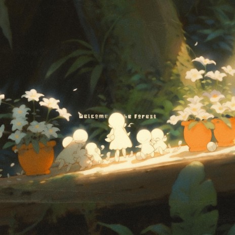 sunny forest cover art
