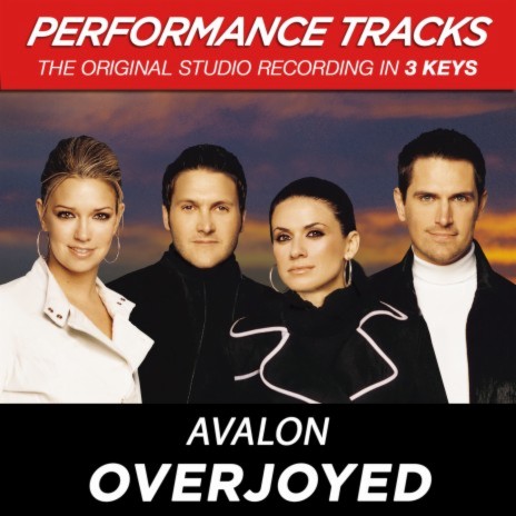 Overjoyed (Performance Track In Key Of Fm Without Background Vocals) cover art