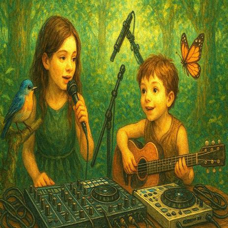 com os passarinhos eu aprendi a cantar ft. Vicenza Decottignies Lorenzon cover art