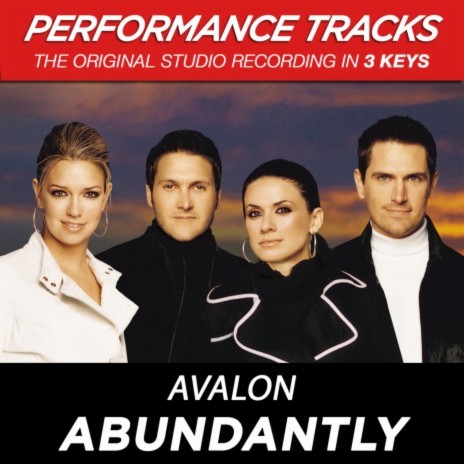 Abundantly (Performance Track In Key Of G/A With Background Vocals) cover art