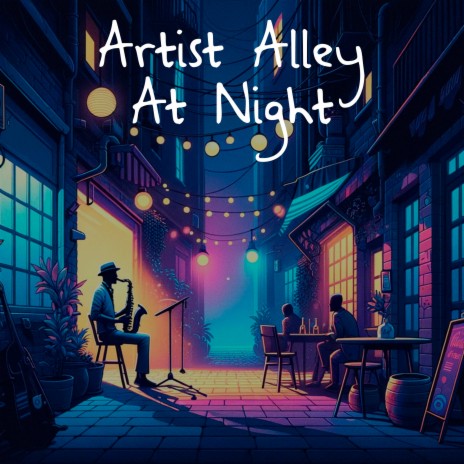 Artist Alley At Night cover art