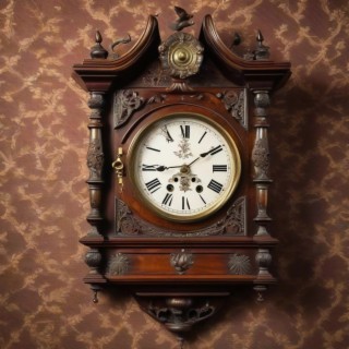 The sound of the clock ticking
