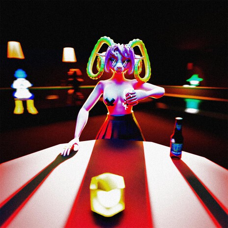 Zooning out in the night club cover art