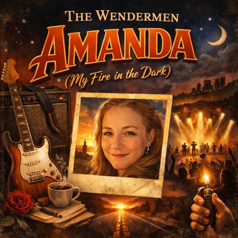 Amanda (My Fire in the Dark) cover art
