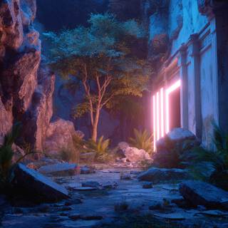 Neon Ruins