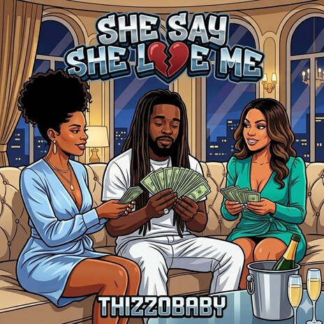 She say she love me cover art