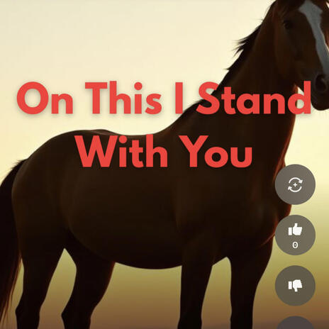 On This I Stand With You cover art