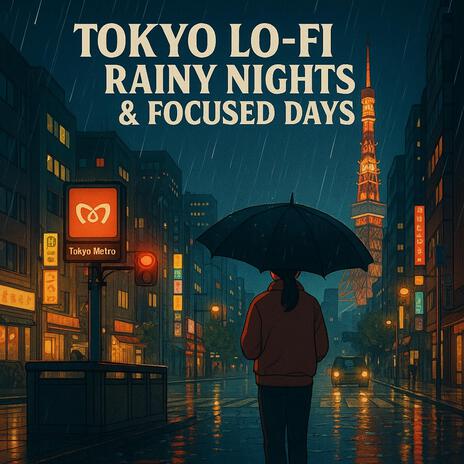 Tokyo Rainwalk, Lo-fi Beats for a Quiet Summer Night cover art
