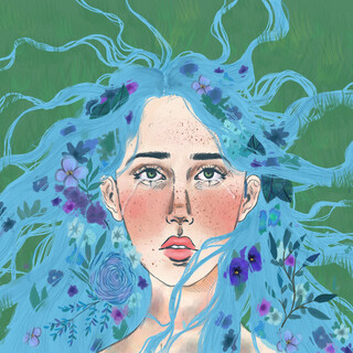 La fille aux cheveux bleus (Instrumental) cover art