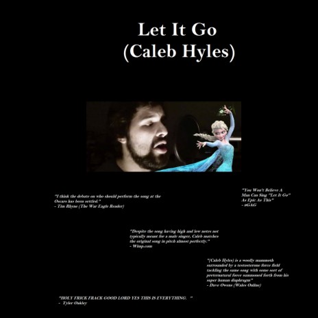 Caleb Hyles - Let It Go (Frozen) cover art