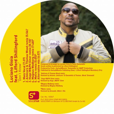 Don't Know (Magnus Wedberg Remix) ft. Lifford Shillingford cover art