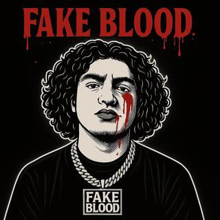 Fake blood cover art