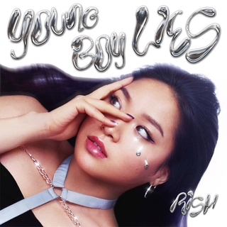young boy lies cover art