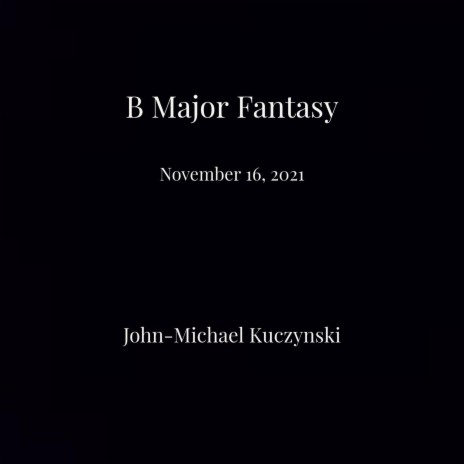 B Major Fantasy November 16 2021 cover art