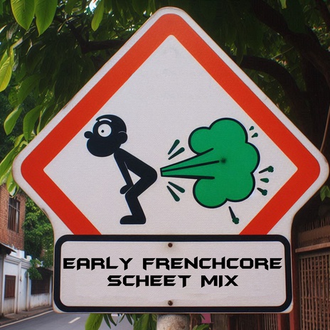 Early frenchcore scheet mix cover art