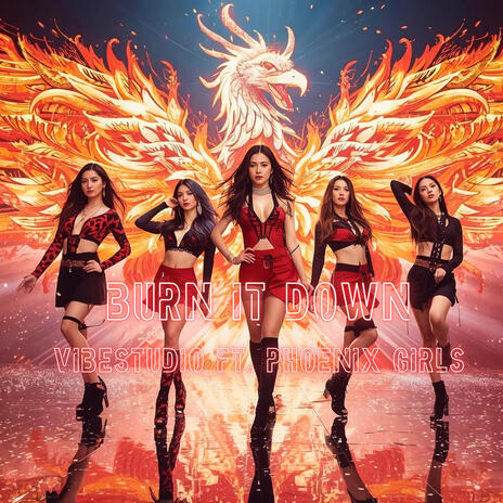 Burn It Down! ft. Phoenix Girls cover art