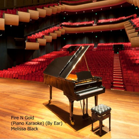 Fire N Gold (Piano Karaoke) (By Ear) cover art