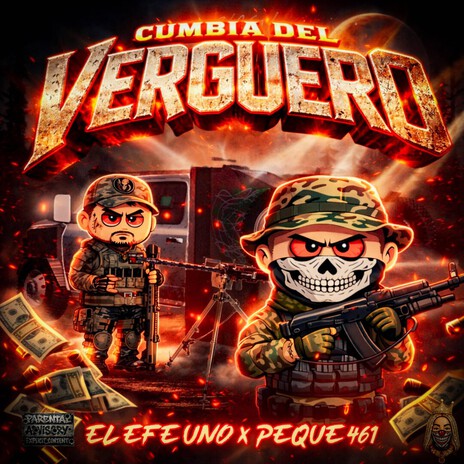 Cumbia Del Verguero ft. Peque 461 cover art