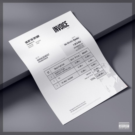 Invoice ft. 1ofakai cover art
