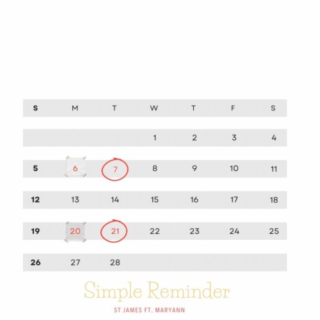 Simple Reminder cover art