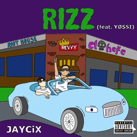 RIZZ ft. YØSSI cover art