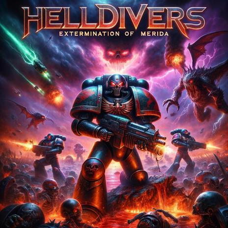 Helldivers: Extermination of Merida (Meridia) cover art
