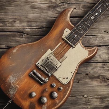 This dusty guitar ft. Lone Avocado cover art