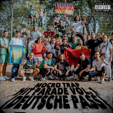 MOCRO TRAP HIT PARADE VOL.1 (DEUTSCHE PASS) cover art