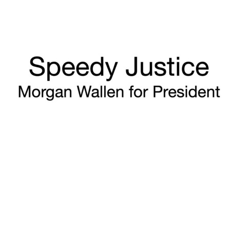 Morgan Wallen for President cover art