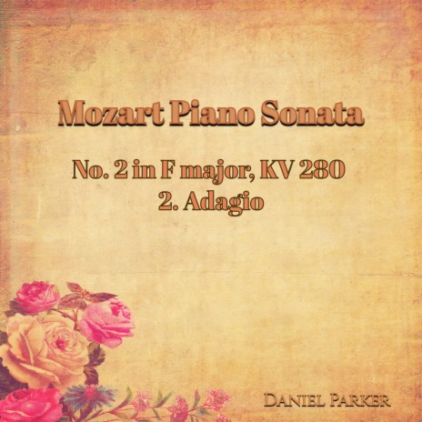 Mozart Piano Sonata No. 2 In F Major, Kv 280 - 2. Adagio cover art