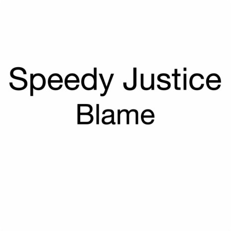 Blame cover art