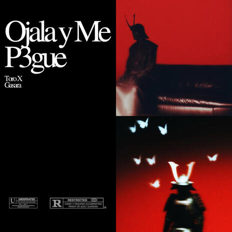 Ojala y Me P3gue ft. Gasara cover art