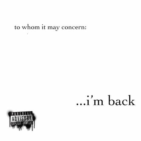 I'm Back (feat. Jwick & Killa KY) cover art