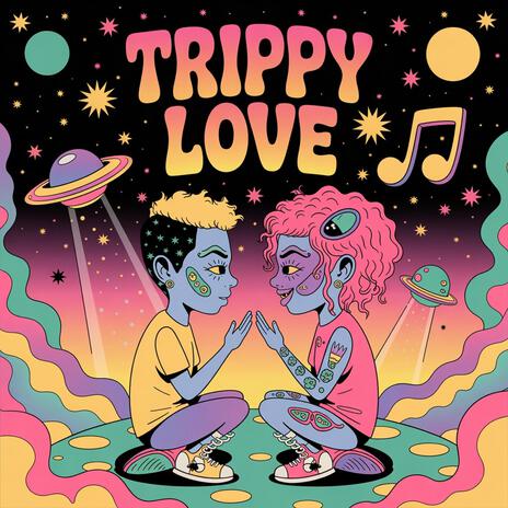 Trippy love cover art