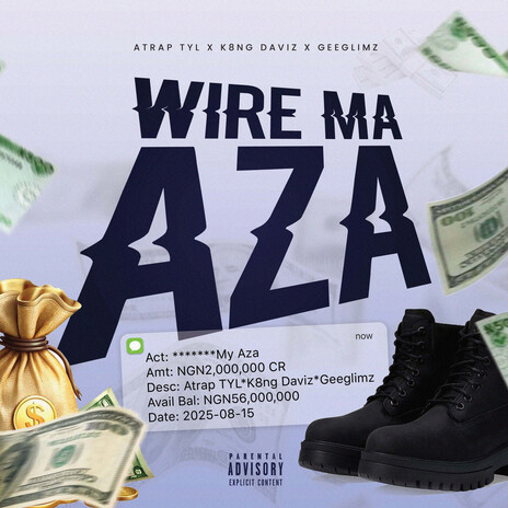 WIRE MA AZA ft. K8ng Daviz & Geeglimz cover art