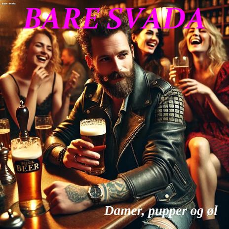 Damer,pupper og øl cover art
