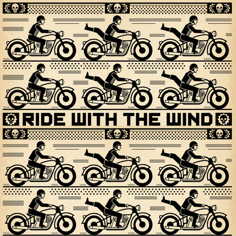 Ride with the wind cover art