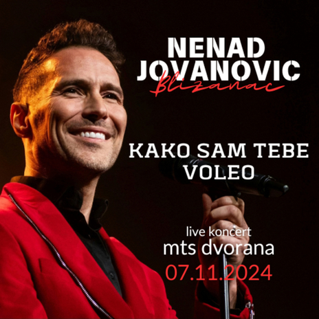 Kako sam tebe voleo (Live MTS Dvorana) cover art