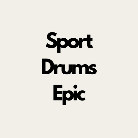 Sport Drums Epic cover art