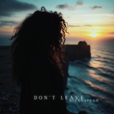 Don't Leave cover art