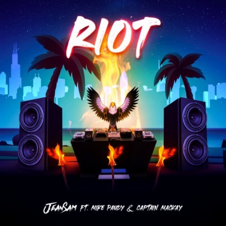 RIOT (feat. Mike Paudy & Captain MacKay) cover art