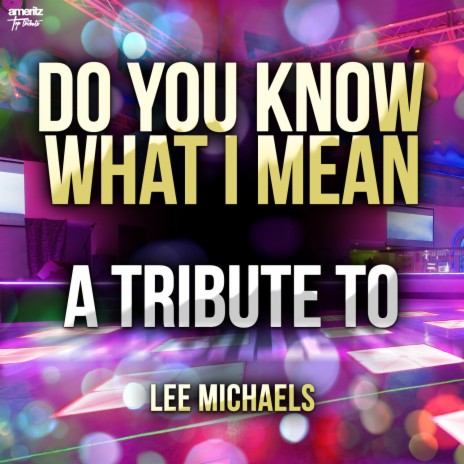 Do You Know What I Mean cover art
